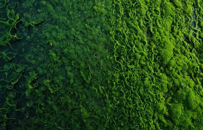 Vibrant Moss Garden Wallpaper View